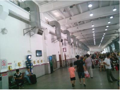  廣州東站汽車(chē)客運(yùn)站環(huán)保空調(diào)降溫案例